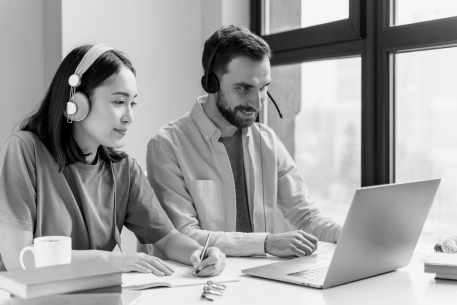 Financial professionals reviewing budget consolidation strategies during live webinar session